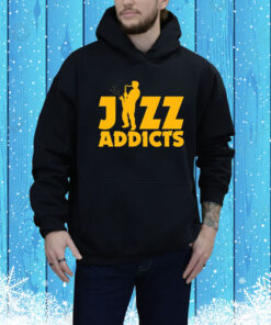 Jazz Addicts With Saxophone Hoodie Shirt