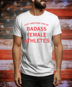 Just Another Fan Of Badass Female Athletes Mint Hoodie Shirts