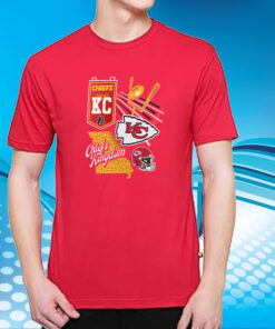Kansas City Chiefs Fanatics Branded Split Zone T-Shirt