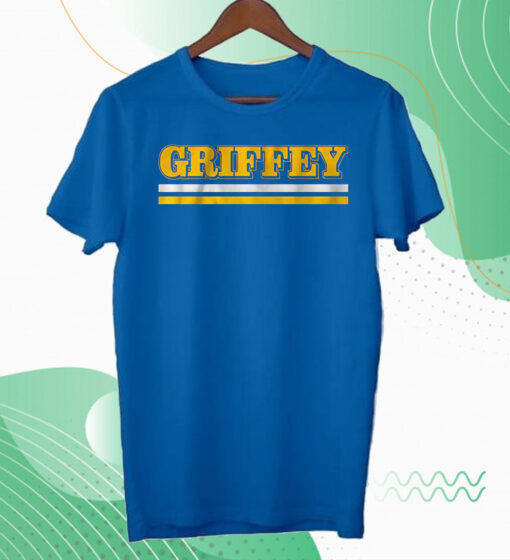 Ken Griffey Sr: Seattle Team Name Text Hoodie Shirt