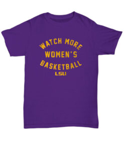 LSU Tigers: Watch More WBB T-Shirts