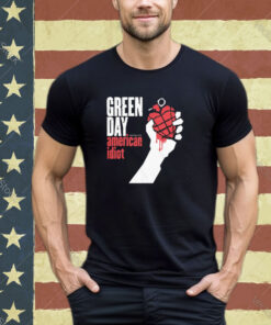 Ladies Green Day American Idiot Punk Rock Official Shirt