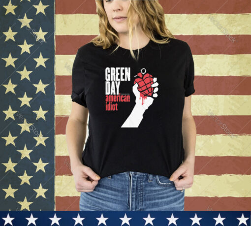 Ladies Green Day American Idiot Punk Rock Official Shirt