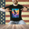 Majestic Eagle Silhouette Freedom's Colors T-Shirt