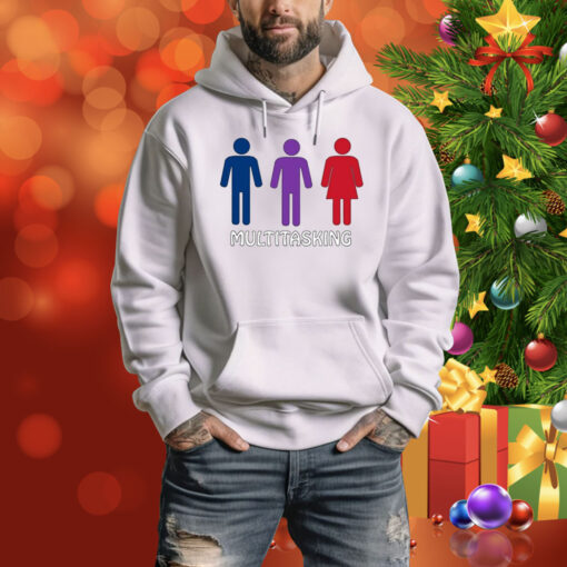 Matt Multitasking Mfm Polyamory Bisexual Hoodie Shirt