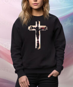 Nawafer Jesus Cross Razorblade t-shirt