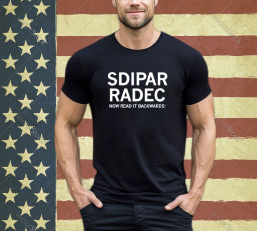 Official Cedar Rapids Backwards Now Read It Backwards Shirt