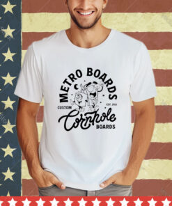 Official Custom Metro Boards Est 2021 shirt