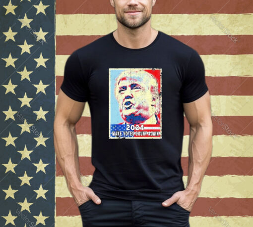 Official Donald Trump And America Flag Make Votes Count Again Trump shirt