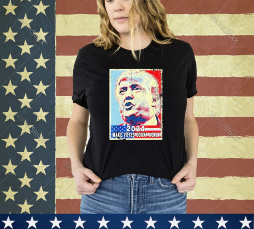 Official Donald Trump And America Flag Make Votes Count Again Trump shirt