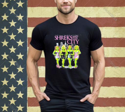 Official Four Shrek’s Lady Shrek’s And The City shirt