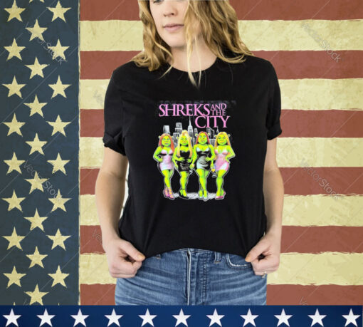 Official Four Shrek’s Lady Shrek’s And The City shirt