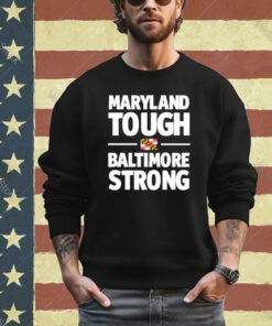 Official Gov. Wes Moore Maryland Tough Baltimore Strong Shirt