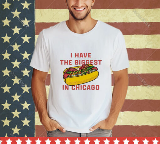 Official Jake Sheridan I Have The Biggest Dick In Chicago Shirt