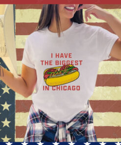 Official Jake Sheridan I Have The Biggest Dick In Chicago Shirt