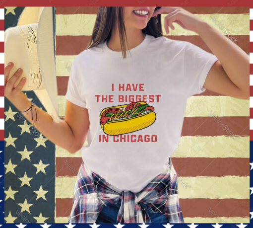 Official Jake Sheridan I Have The Biggest Dick In Chicago Shirt