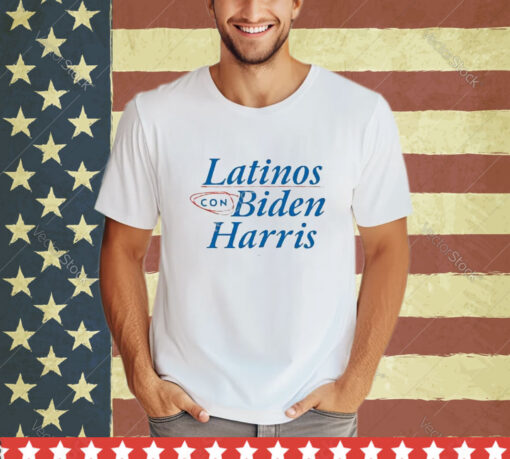 Official Joebiden Latinos Con Biden Harris Shirt