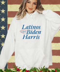 Official Joebiden Latinos Con Biden Harris Shirt