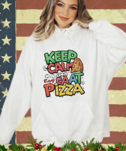 Official Keep Calm And Eat Pizza For Pizza Lover shirt