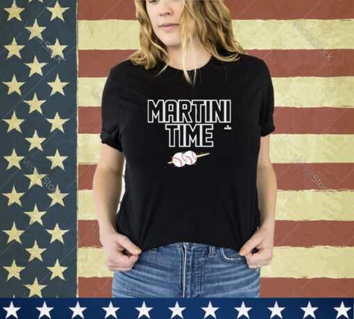 Official Martini Time Nick Martini Shirt