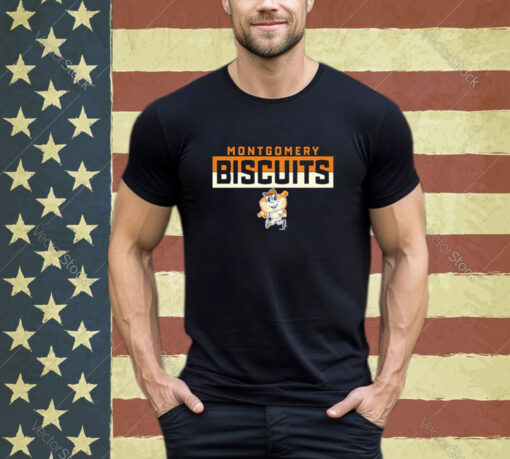 Official Montgomery Biscuits Adult Downset shirt