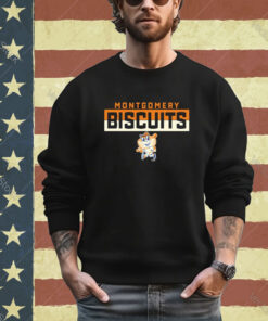 Official Montgomery Biscuits Adult Downset shirt