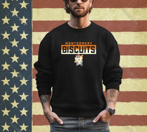 Official Montgomery Biscuits Adult Downset shirt