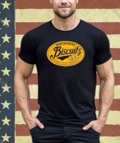 Official Montgomery Biscuits Minor League Baseball Logo shirt