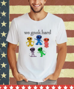 Official We Geek Hard Cringe Shirt