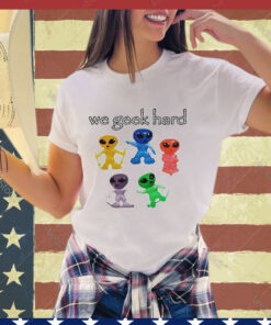 Official We Geek Hard Cringe Shirt