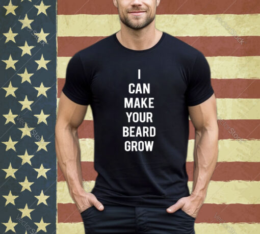 Official Yogi Mones I Can Make Your Beard Grow Shirt