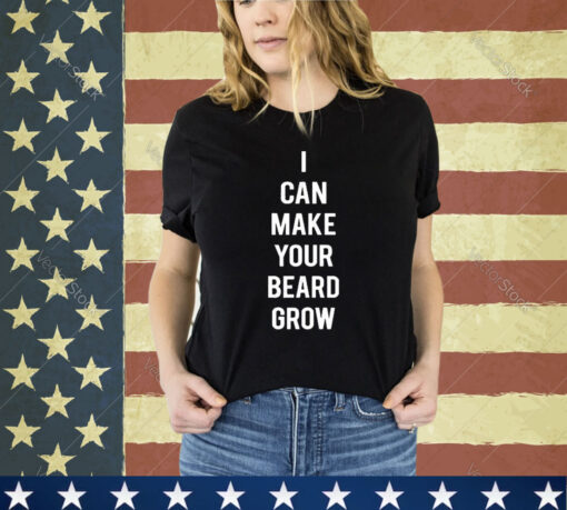 Official Yogi Mones I Can Make Your Beard Grow Shirt