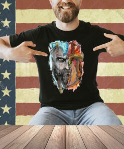 Old And New Style God Of War Ragnarok T-Shirt