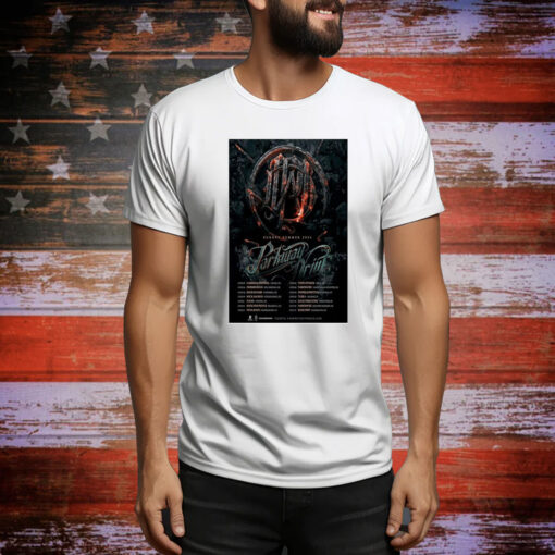 Parkway Drive Europe Summer Tour 2024 Poster t-shirt