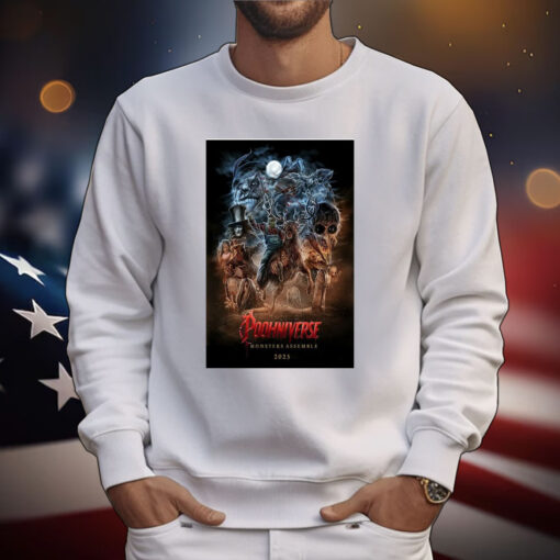 Poohniverse Monsters Assemble Film 2025 Poster t-shirt