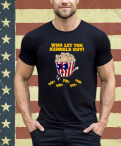 Popcorn Who Let The Kernels Out Shirt