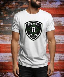 Roswell Police Est 1891 Protect And Serve Those That Land Here Hoodie Shirt