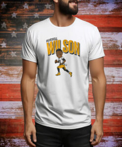 Russell Wilson: Pittsburgh Caricature Hoodie Shirts