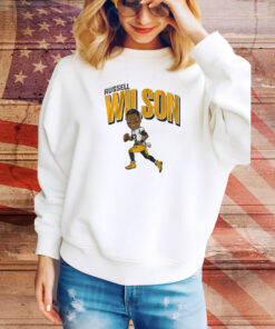 Russell Wilson: Pittsburgh Caricature Hoodie TShirts