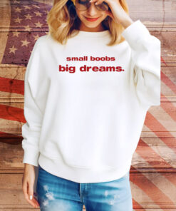 Small Boobs Big Dreams Hoodie TShirts