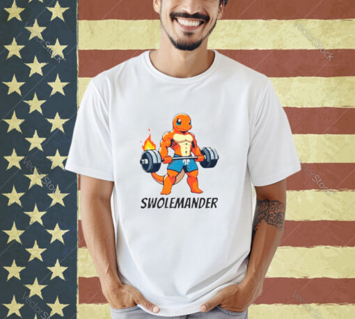 Swolemander fitnes shirt