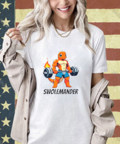 Swolemander fitnes shirt