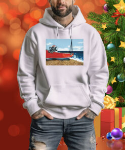 The Big Red Boat Hoodie Shirt