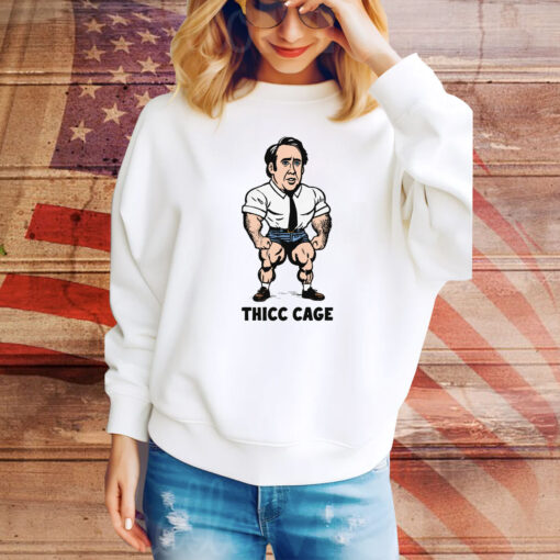 Thicc Cage Hoodie TShirt