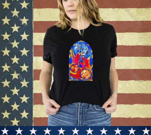 Thor Love And Thunder Stained Glass God Shirt