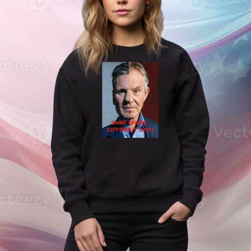 Tony Blair Same Snake Different Skin Hoodie TShirts