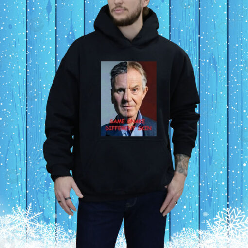 Tony Blair Same Snake Different Skin Hoodie Shirt