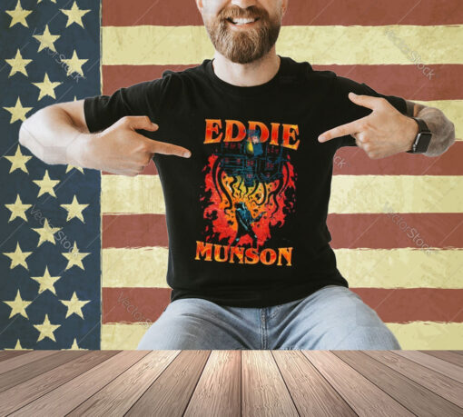 Vintage Eddie Munson Shirt Metal Dude Eddie Stranger Things Shirt Joseph Quinn Shirt