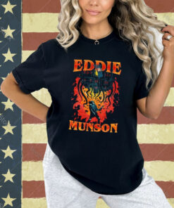 Vintage Eddie Munson Shirt Metal Dude Eddie Stranger Things Shirt Joseph Quinn Shirt