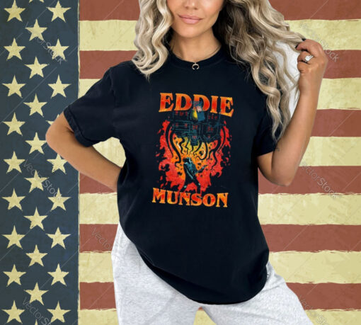 Vintage Eddie Munson Shirt Metal Dude Eddie Stranger Things Shirt Joseph Quinn Shirt